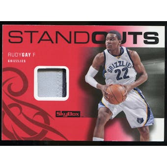 2008/09 Upper Deck SkyBox Standouts Patches #SORG Rudy Gay /25