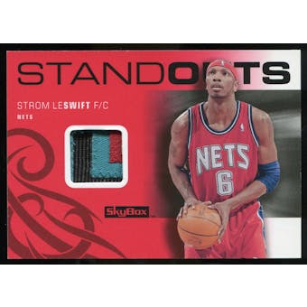 2008/09 Upper Deck SkyBox Standouts Patches #SOSS Stromile Swift /25