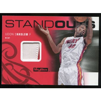 2008/09 Upper Deck SkyBox Standouts Patches #SOUH Udonis Haslem /25