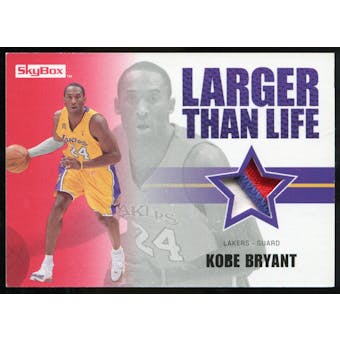 2008/09 Upper Deck SkyBox Larger Than Life Patches #LLKB Kobe Bryant /25