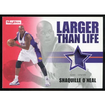2008/09 Upper Deck SkyBox Larger Than Life Patches #LLSO Shaquille O'Neal /25