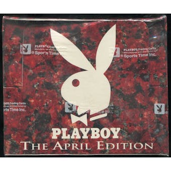 Playboy Centerfold Collector Trading Cards Box (1995 April Edition)
