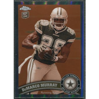 2011 Topps Chrome #173 DeMarco Murray Rookie Sepia Refractor #63/99