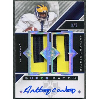2013 Ultimate Collection #USJAC Anthony Carter Super Patch Auto #3/5