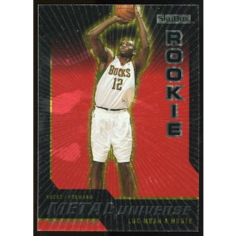 2008/09 Upper Deck SkyBox Metal Universe Precious Metal Gems Red #98 Luc Richard Mbah A Moute /50