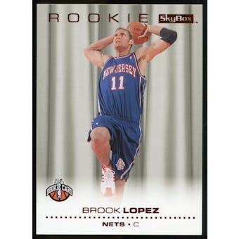 2008/09 Upper Deck SkyBox Ruby #210 Brook Lopez /50
