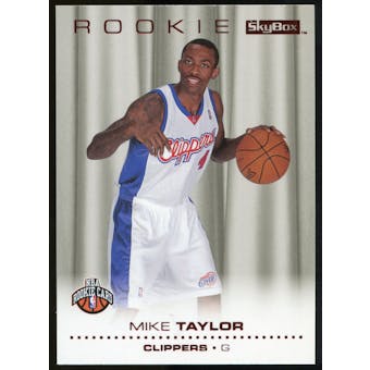 2008/09 Upper Deck SkyBox Ruby #222 Mike Taylor /50
