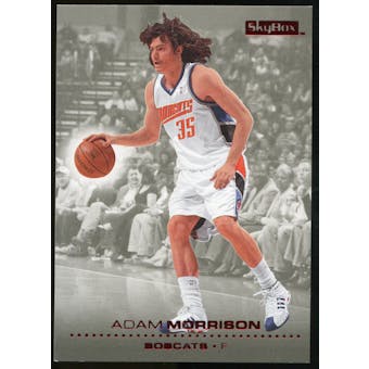 2008/09 Upper Deck SkyBox Ruby #14 Adam Morrison /50