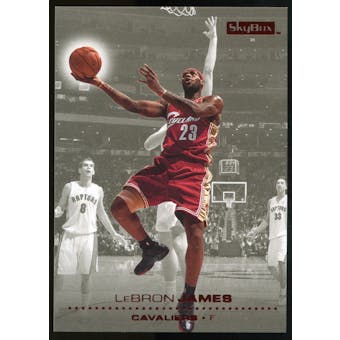 2008/09 Upper Deck SkyBox Ruby #26 LeBron James /50