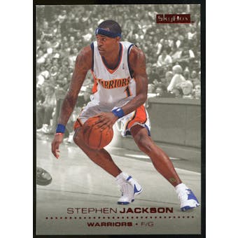 2008/09 Upper Deck SkyBox Ruby #50 Stephen Jackson /50