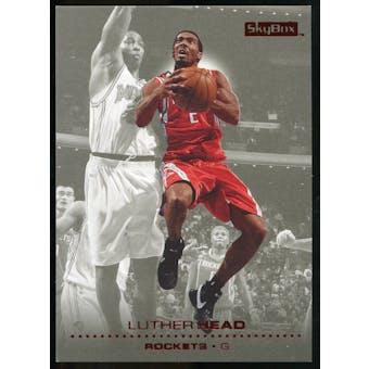2008/09 Upper Deck SkyBox Ruby #52 Luther Head /50