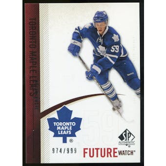 2010/11 Upper Deck SP Authentic #245 Keith Aulie RC /999