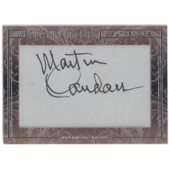2013 Press Pass Platinum Cuts Signature Martin Landau Autograph
