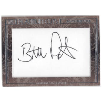 2013 Press Pass Platinum Cuts Signature Butch Patrick Autograph