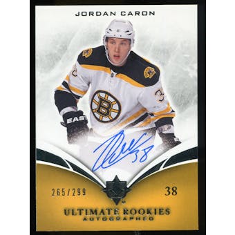2010/11 Upper Deck Ultimate Collection #104 Jordan Caron RC Autograph /299