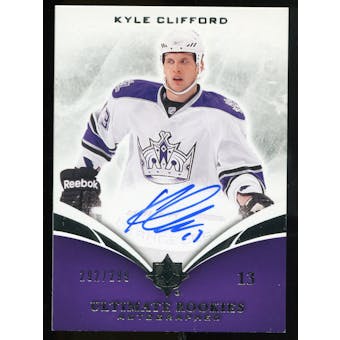 2010/11 Upper Deck Ultimate Collection #117 Kyle Clifford RC Autograph /299