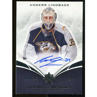 2010/11 Upper Deck Ultimate Collection #121 Anders Lindback RC Autograph /299