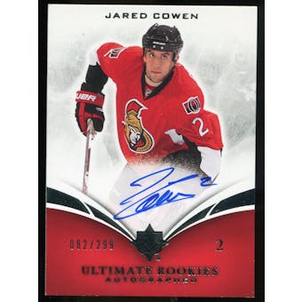 2010/11 Upper Deck Ultimate Collection #127 Jared Cowen RC Autograph /299