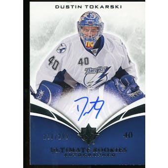 2010/11 Upper Deck Ultimate Collection #134 Dustin Tokarski RC Autograph /299