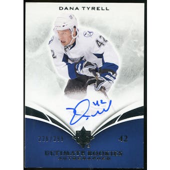 2010/11 Upper Deck Ultimate Collection #135 Dana Tyrell RC Autograph /299