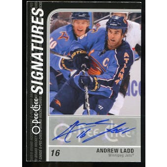 2011/12 Upper Deck O-Pee-Chee Signatures #OSAL Andrew Ladd D Autograph