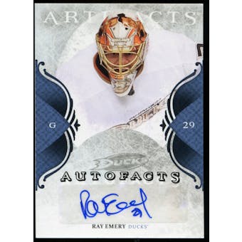 2011/12 Upper Deck Artifacts Autofacts #ARE Ray Emery D Autograph