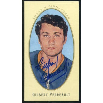 2011/12 Upper Deck Parkhurst Champions Champ's Mini Signatures #16 Gilbert Perreault Autograph
