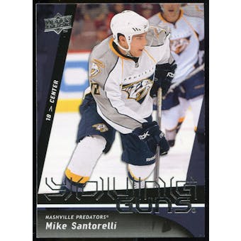 2009/10 Upper Deck #248 Mike Santorelli YG RC
