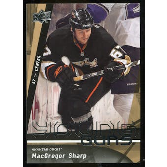 2009/10 Upper Deck #451 MacGregor Sharp YG RC