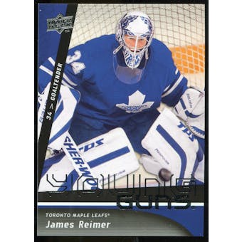 2009/10 Upper Deck #493 James Reimer YG RC