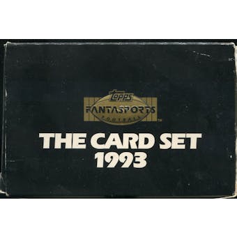 1993 Topps Fantasports Football Card Complete Set