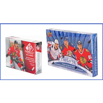 COMBO DEAL - 2014/15 Upper Deck Hockey Hobby Boxes (SP Game Used, Trilogy)
