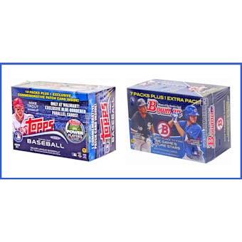 COMBO DEAL - 2014 Topps Baseball Blaster Boxes (Topps Series 1, Bowman)