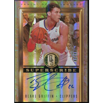 2011/12 Panini Gold Standard Superscribe Autographs #32 Blake Griffin 43/49