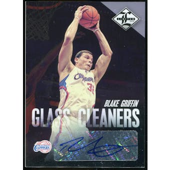2012/13 Panini Limited Glass Cleaners Signatures #6 Blake Griffin 18/49