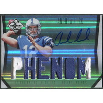 2012 Limited #201 Andrew Luck Rookie Patch Auto #017/199