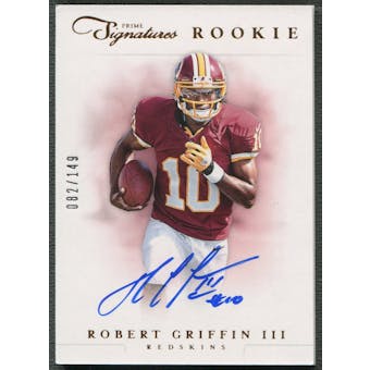2012 Prime Signatures #265 Robert Griffin III Rookie Auto #082/149