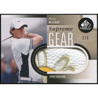 2014 Upper Deck SP Game Used Supreme Gear Bags #SGBRO Rory McIlroy 2/3
