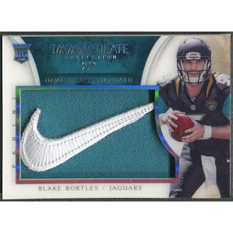 2014 Immaculate Collection #6 Blake Bortles Rookie Immaculate Standard Nike Brand Logo #2/2