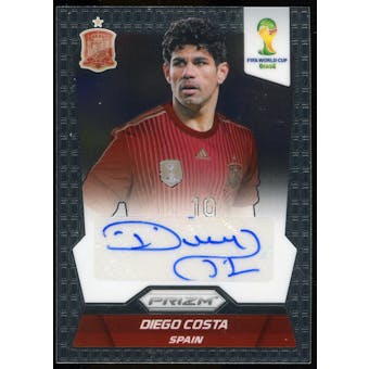 2014 Panini Prizm World Cup Signatures #SDC Diego Costa Autograph