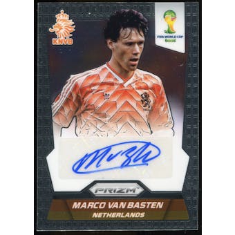 2014 Panini Prizm World Cup Signatures #SMVB Marco Van Basten Autograph