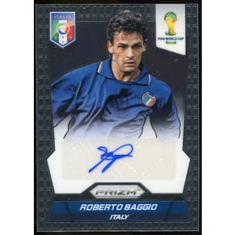 2014 Panini Prizm World Cup Signatures #SRB Roberto Baggio Autograph