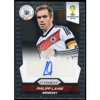2014 Panini Prizm World Cup Signatures #SPL Philipp Lahm Autograph