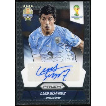 2014 Panini Prizm World Cup Signatures #SLS Luis Suarez Autograph