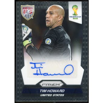 2014 Panini Prizm World Cup Signatures #STH Tim Howard Autograph