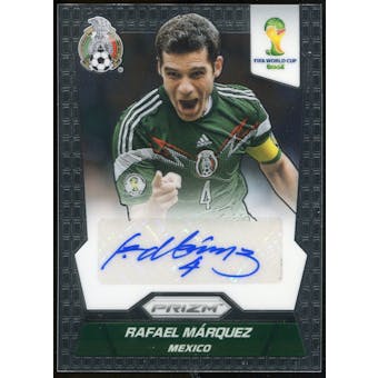2014 Panini Prizm World Cup Signatures #SRM Rafael Marquez Autograph
