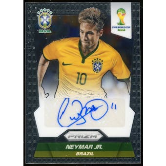2014 Panini Prizm World Cup Signatures #SNE Neymar Autograph
