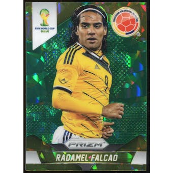 2014 Panini Prizm World Cup Prizms Green Crystal #53 Radamel Falcao 12/25