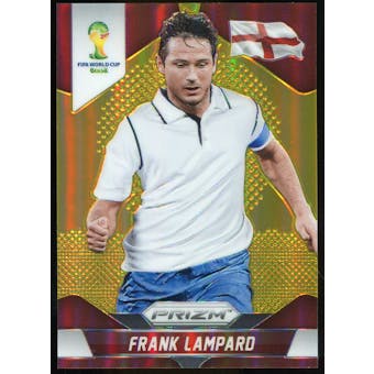 2014 Panini Prizm World Cup Prizms Gold #136 Frank Lampard 5/10