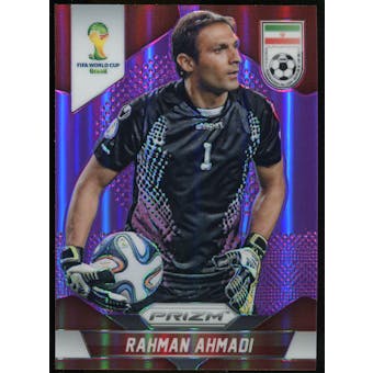 2014 Panini Prizm World Cup Prizms Purple #121 Rahman Ahmadi /99
